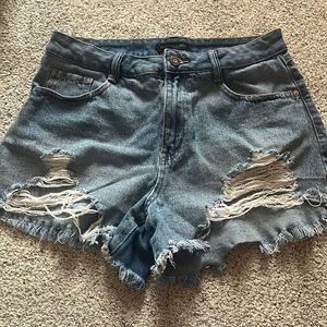 Sincerely Jules Women’s Distressed Denim Shorts